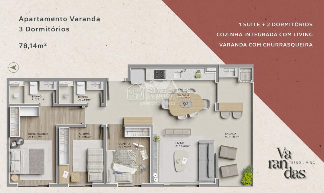Apartamento, 2 quartos - Foto 21