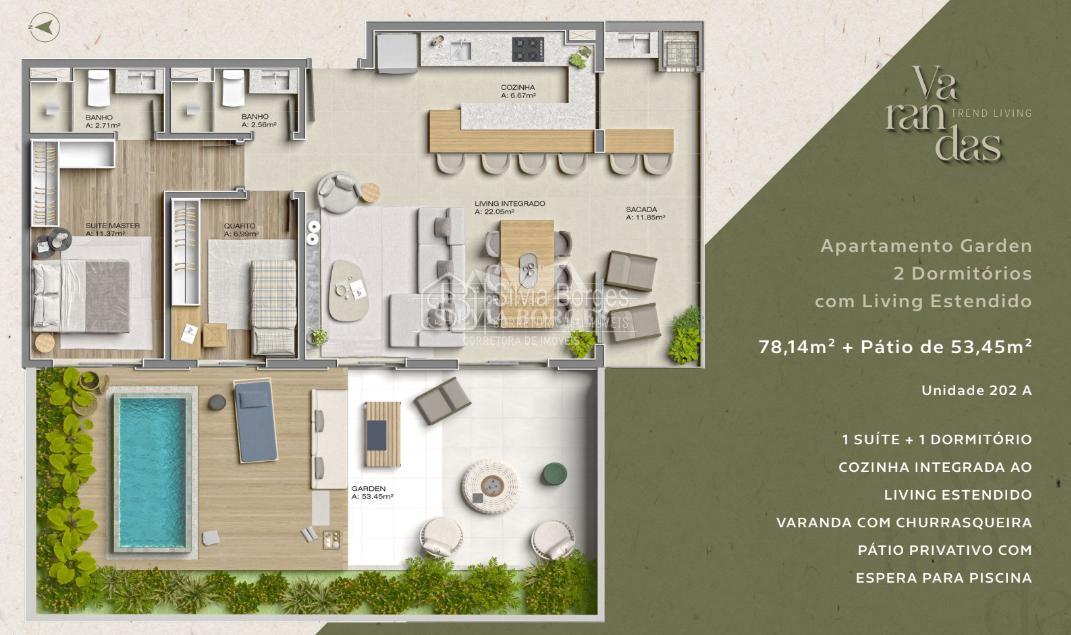 Apartamento, 2 quartos - Foto 23